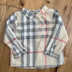 Burberry Kids Plaid Shirt